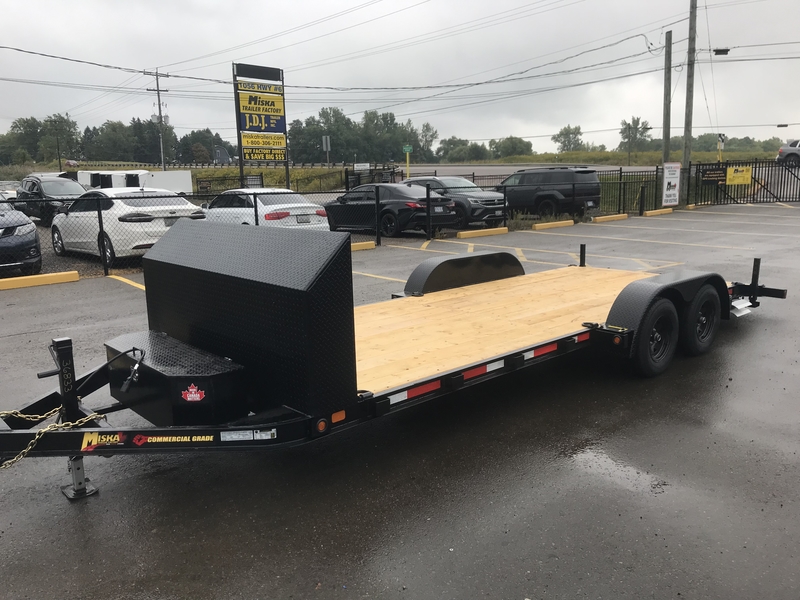 2026 Miska 18' Car Hauler w/ Race Pkg.